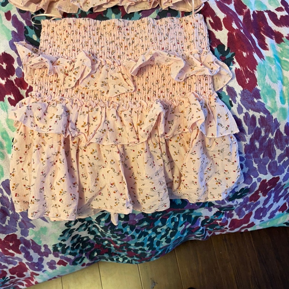 Pink skirt
